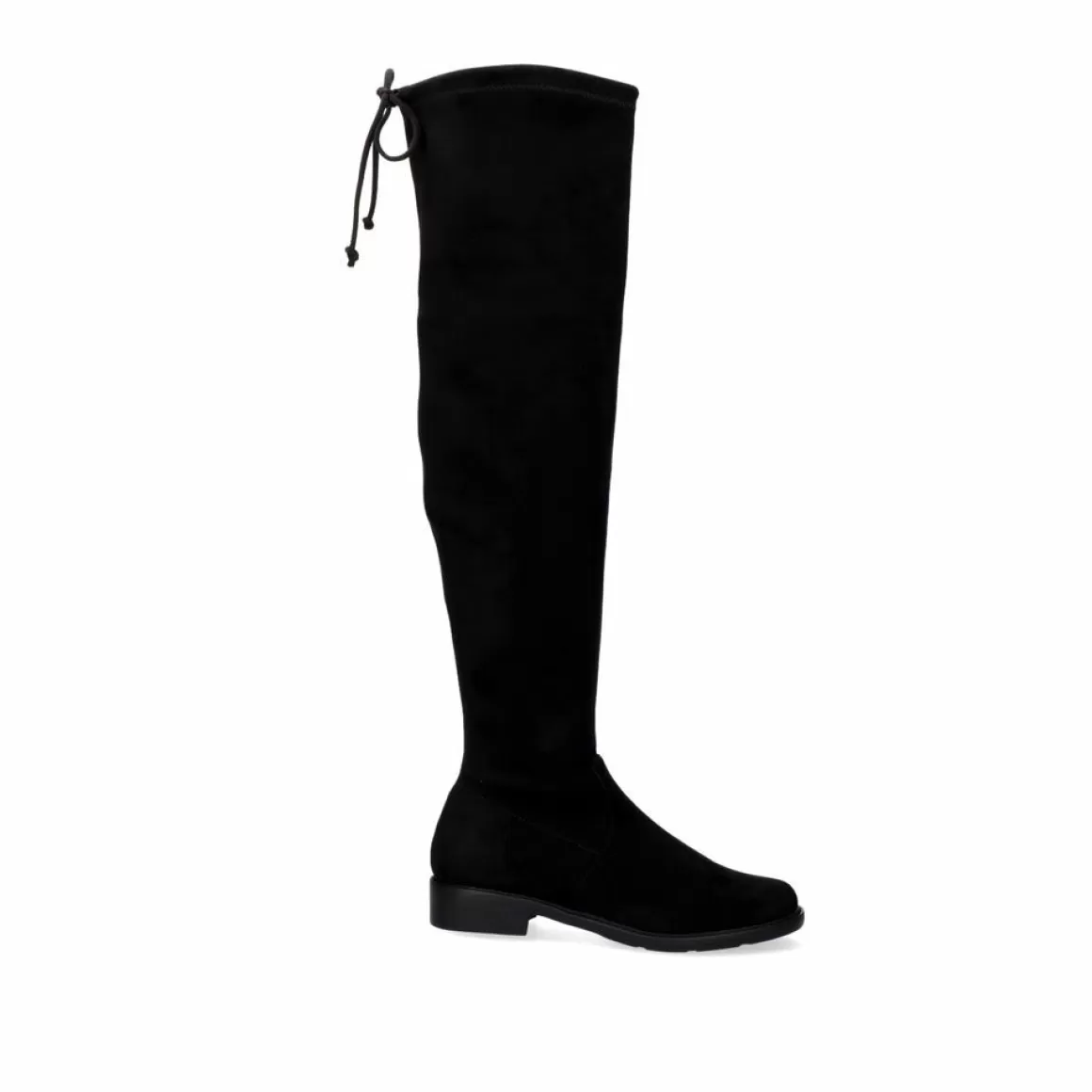 Exe Shoes Botas>Bota Alta Estilo Mosqueteiro Veronica-843 De Microfibra Em Black