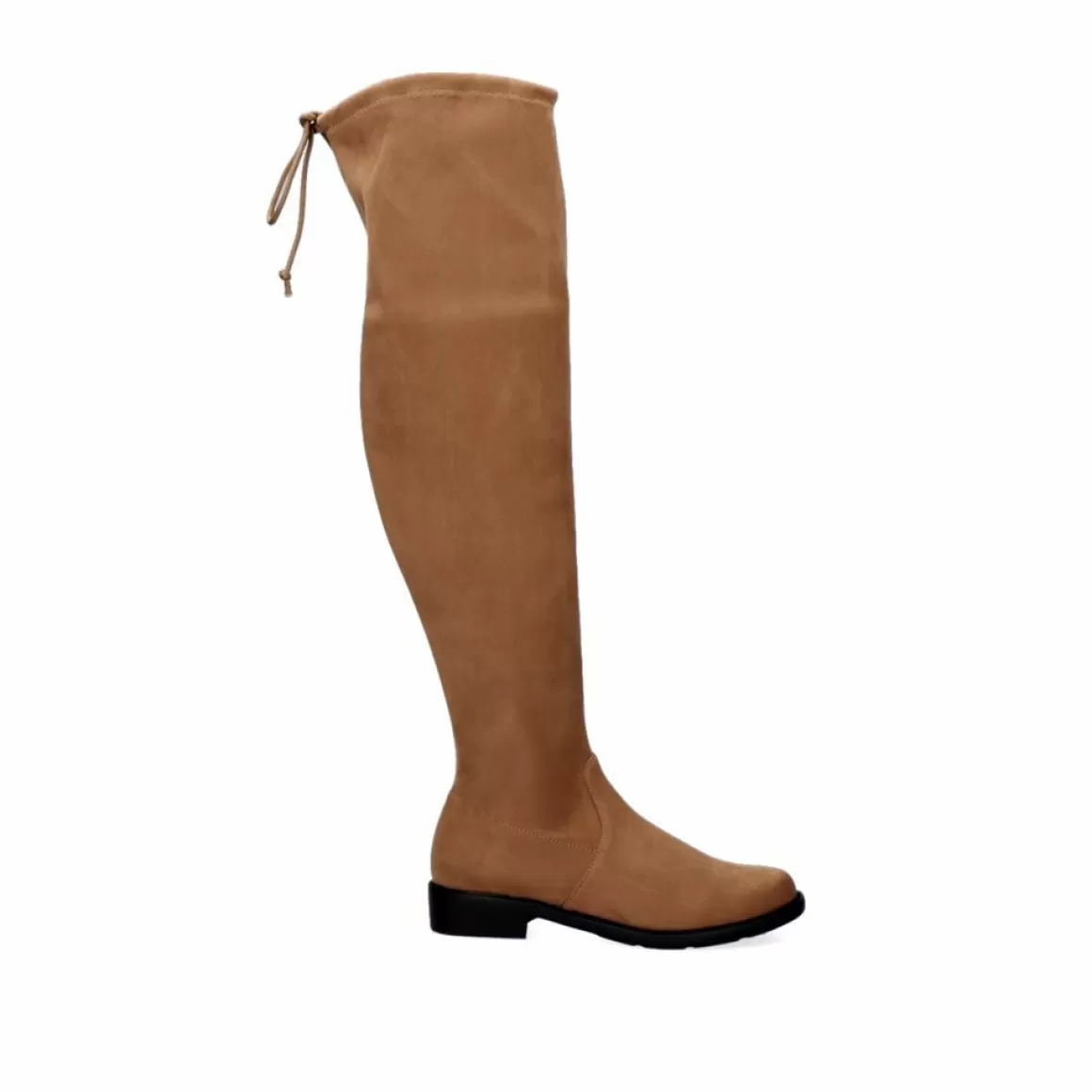 Exe Shoes Botas>Bota Alta Estilo Mosqueteiro Veronica-843 De Microfibra En Camel