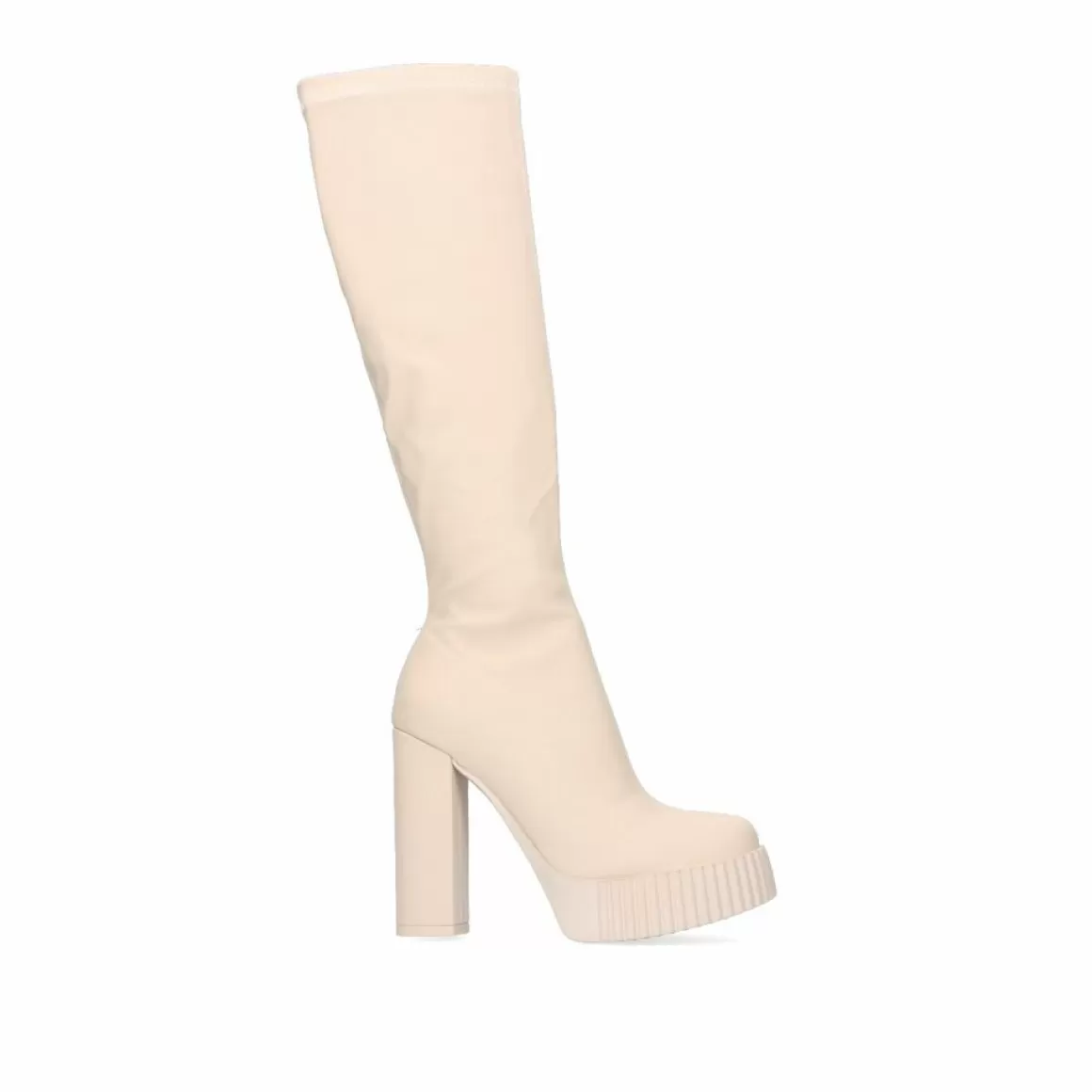 Exe Shoes Botas>Bota Com Salto Alto T5212-L1478 Bege