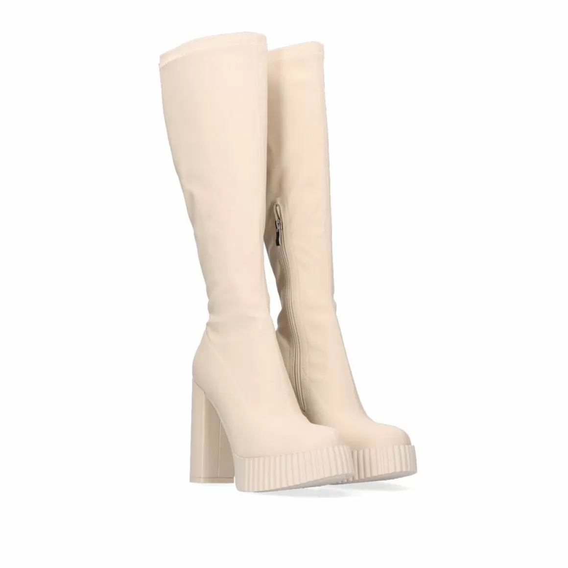 Exe Shoes Botas>Bota Com Salto Alto T5212-L1478 Bege