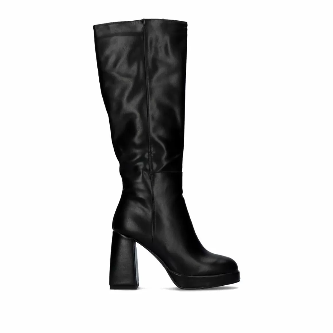 Exe Shoes Botas>Bota De Cana Alta Rigida W1966D-25 Na Cor Preta