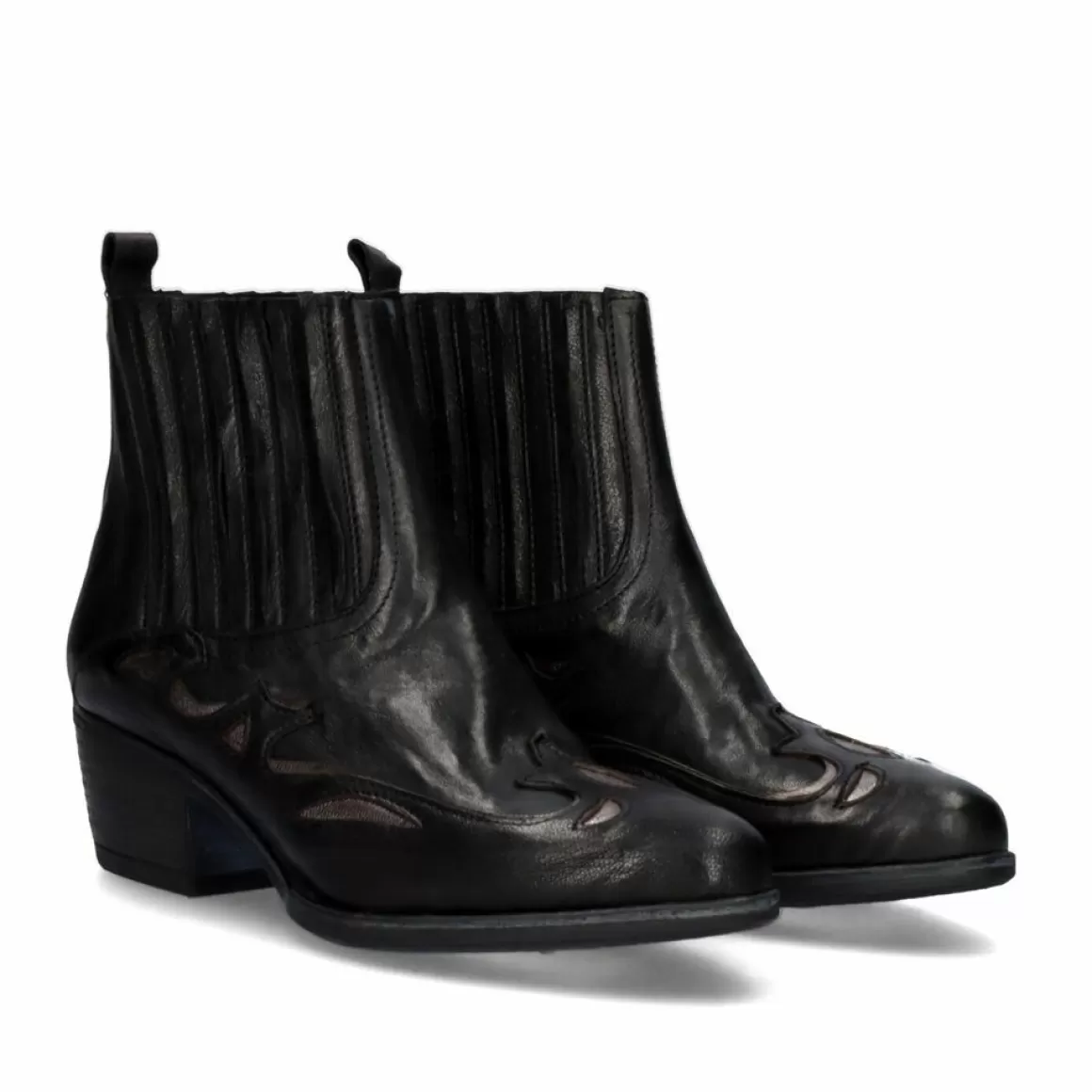 Exe Shoes Botinhas>Bota De Cowboy Bela-636 Preta