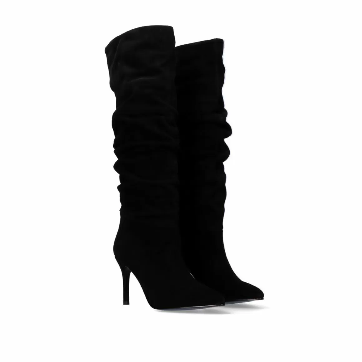 Exe Shoes Botas>Bota Drapeada Diana-120 Black Suede