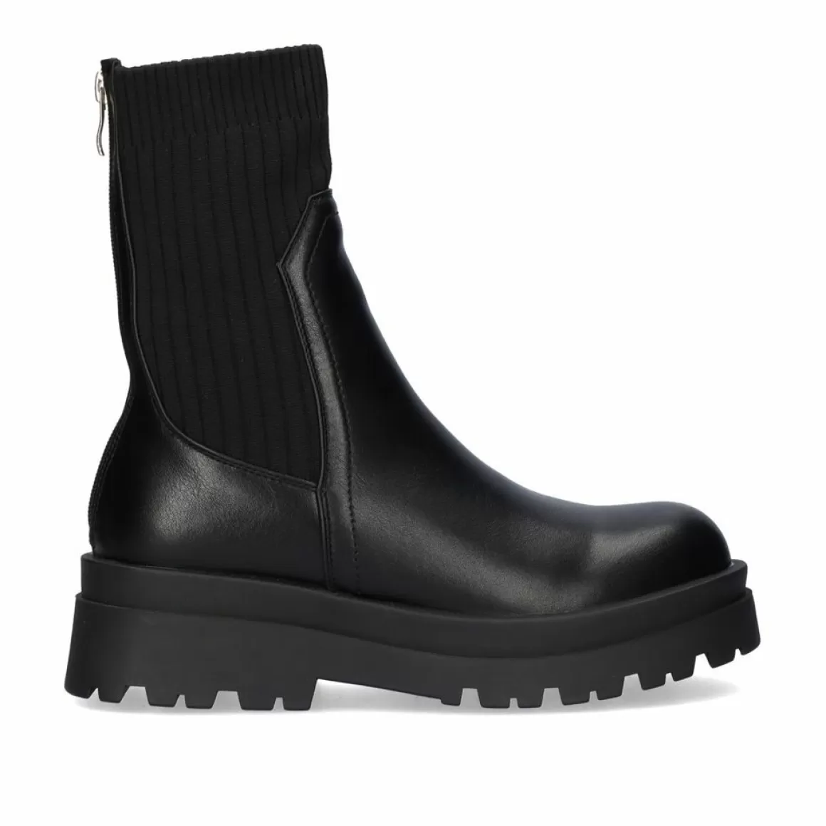 Exe Shoes Botas>Bota Engomada Estilo Meia T3653-M2587 Em Preto
