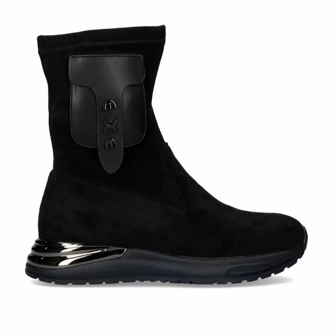Exe Shoes Botinhas>Botin Estilo Meia Em Preto Y2315-H217