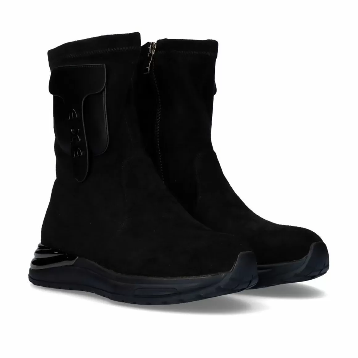 Exe Shoes Botinhas>Botin Estilo Meia Em Preto Y2315-H217