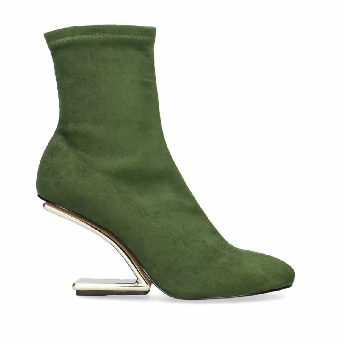 Exe Shoes Botins>Botins De Microfibra Maggie-600 Verde