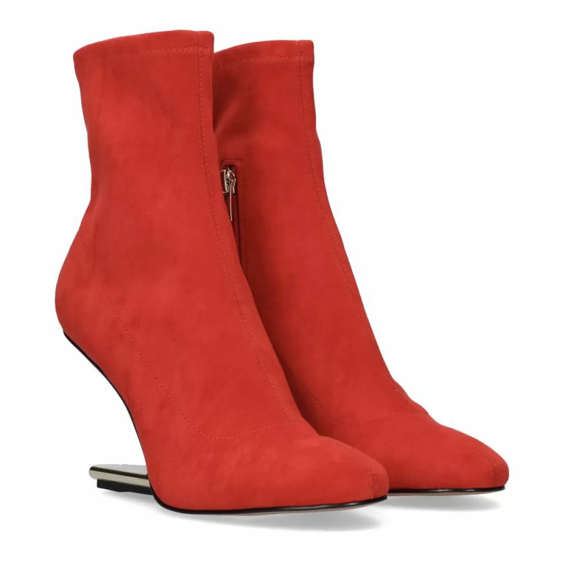 Exe Shoes Botins>Botins De Microfibra Maggie-600 Vermelhos