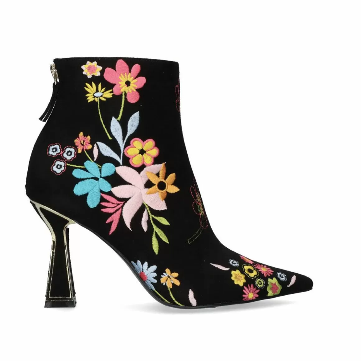Exe Shoes Botins>Botins De Salto (>8 Cm) Quadrado Belinda-520 Preto