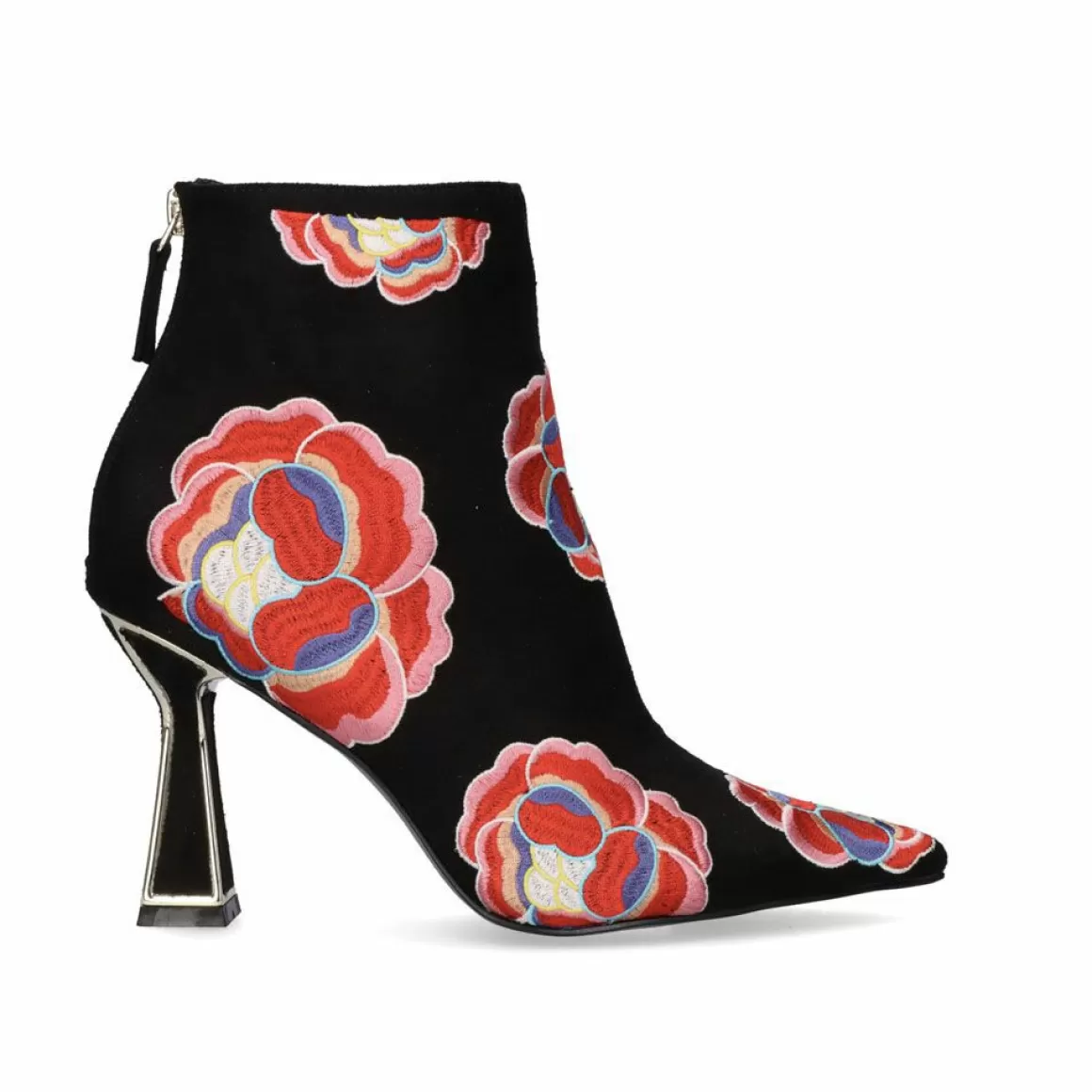 Exe Shoes Botins>Botins De Salto (>8 Cm) Quadrado Belinda-530 Preto
