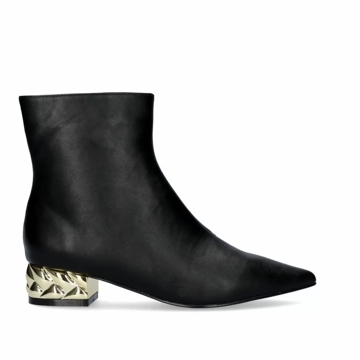 Exe Shoes Botins>Botins De Salto Baixo Latina-221 Preto