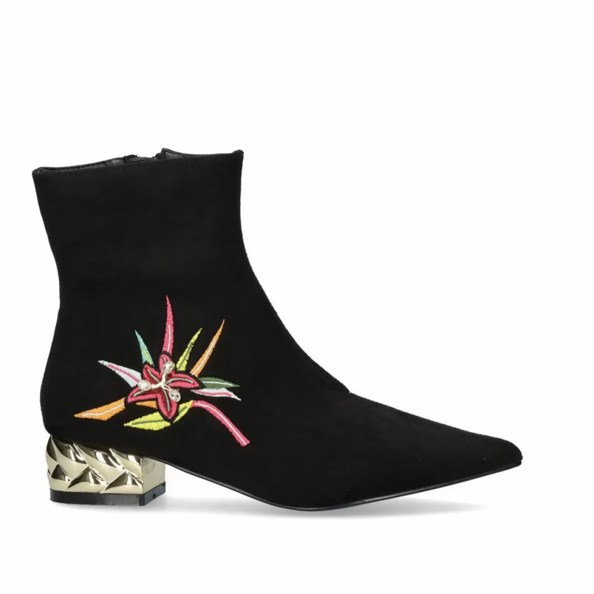 Exe Shoes Botins>Botins De Saltobaixo Latina-211 Preto