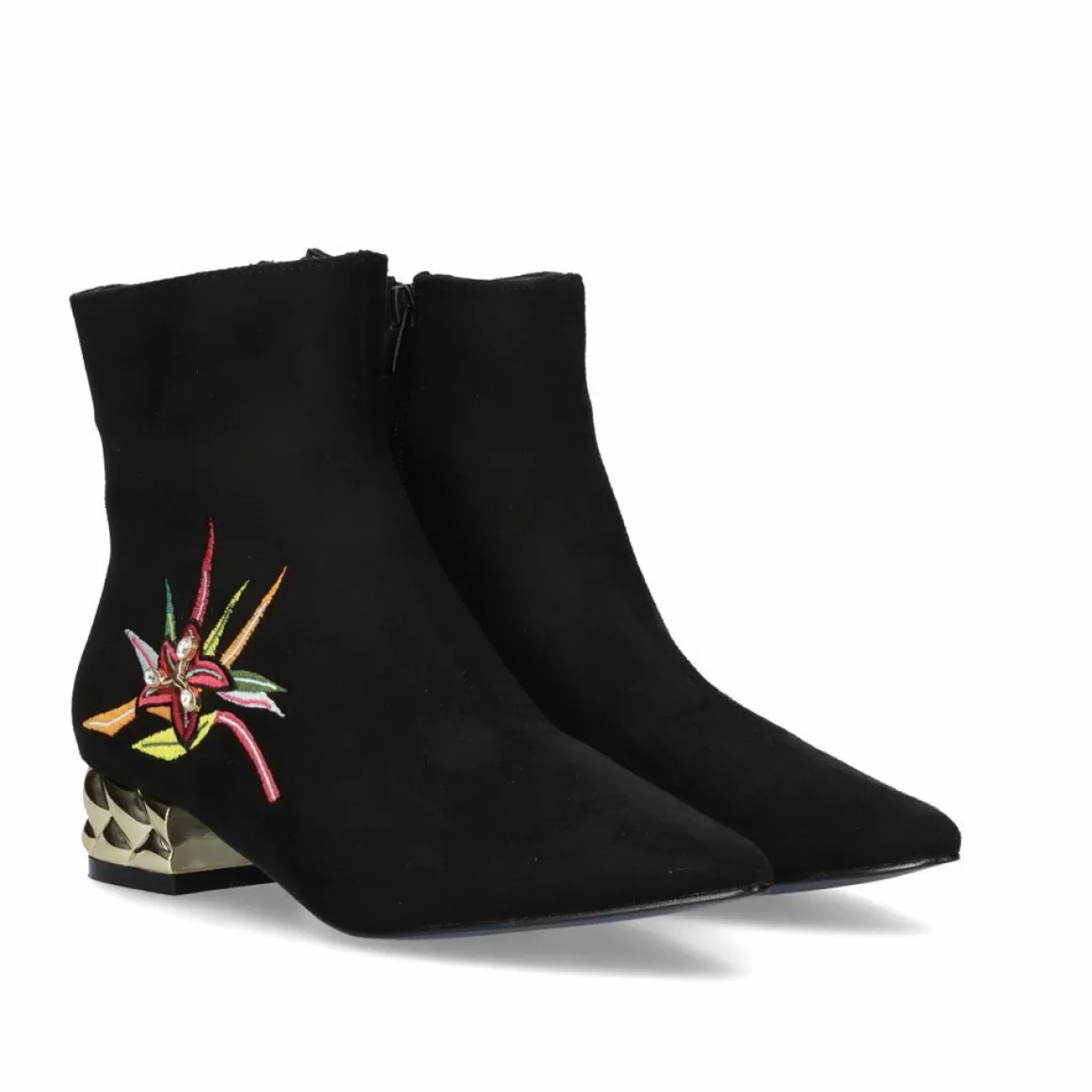 Exe Shoes Botins>Botins De Saltobaixo Latina-211 Preto