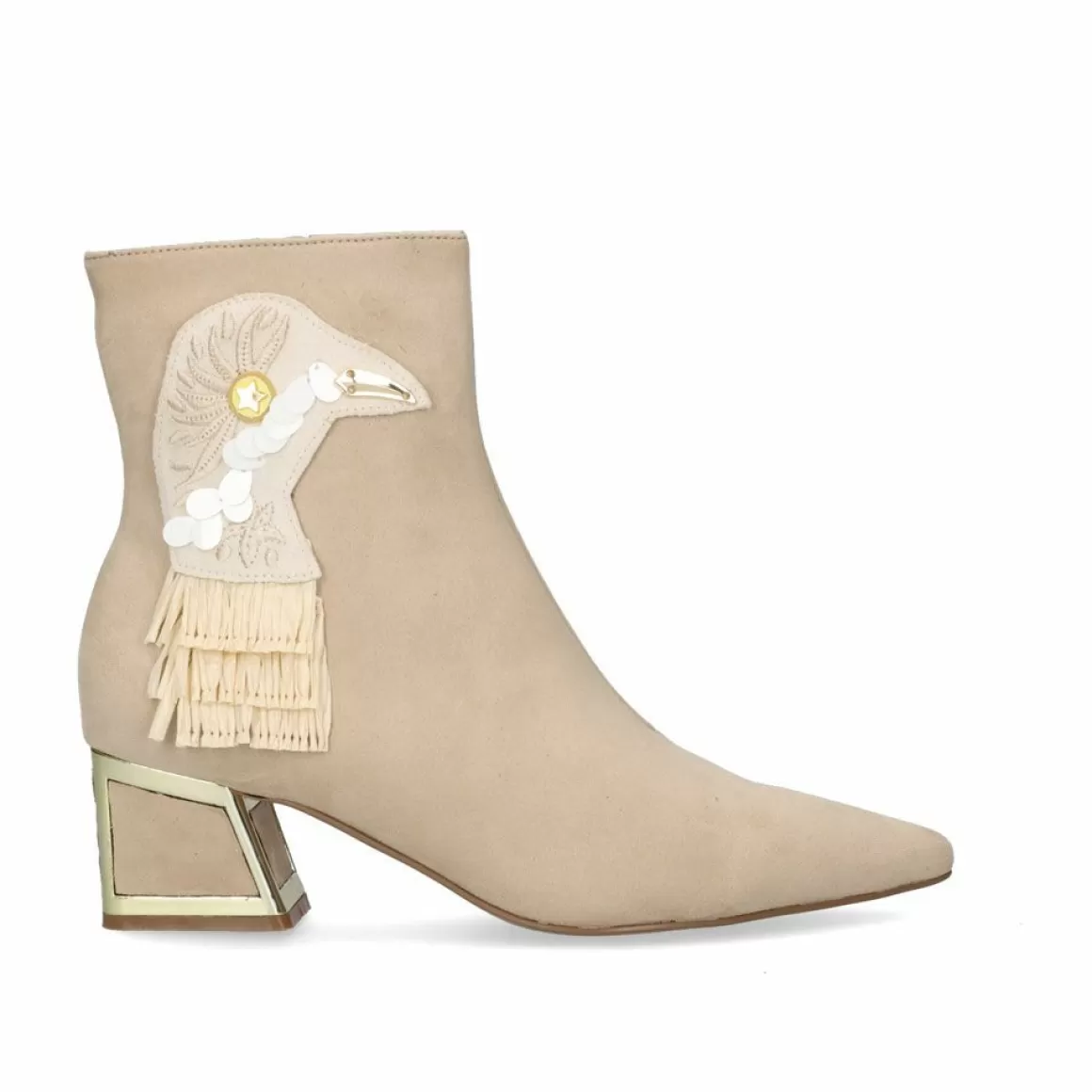 Exe Shoes Botins>Botins Exe De Salto Baixo Rio-332 Ice