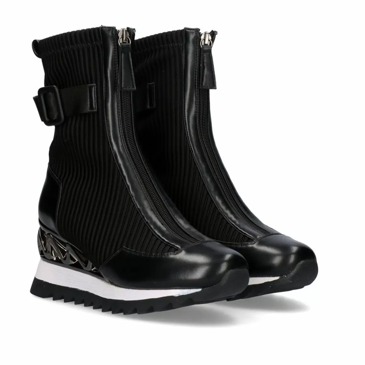 Exe Shoes Botins>Botins Exe Y2327-F166 Licra Preto