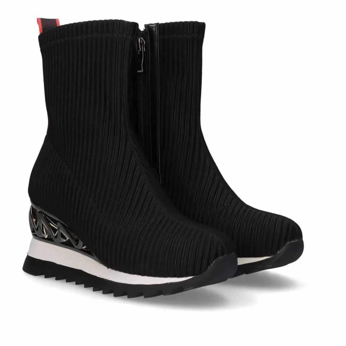 Exe Shoes Botins>Botins Exe Y2327-H1356 Lycra Preto
