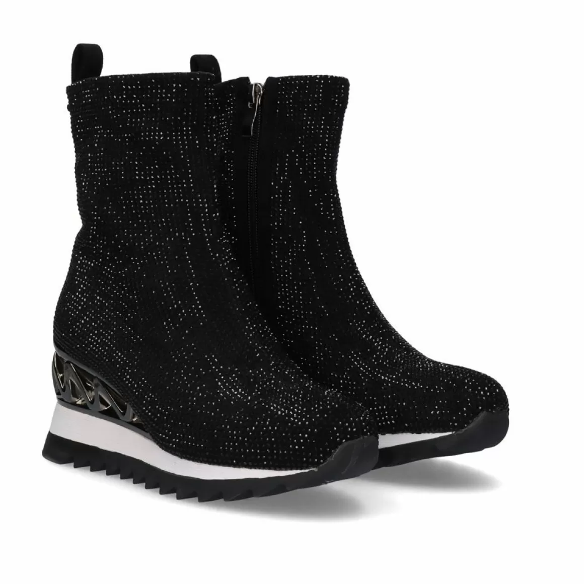 Exe Shoes Botins>Botins Exe Y2327-H888 Glitter Preto