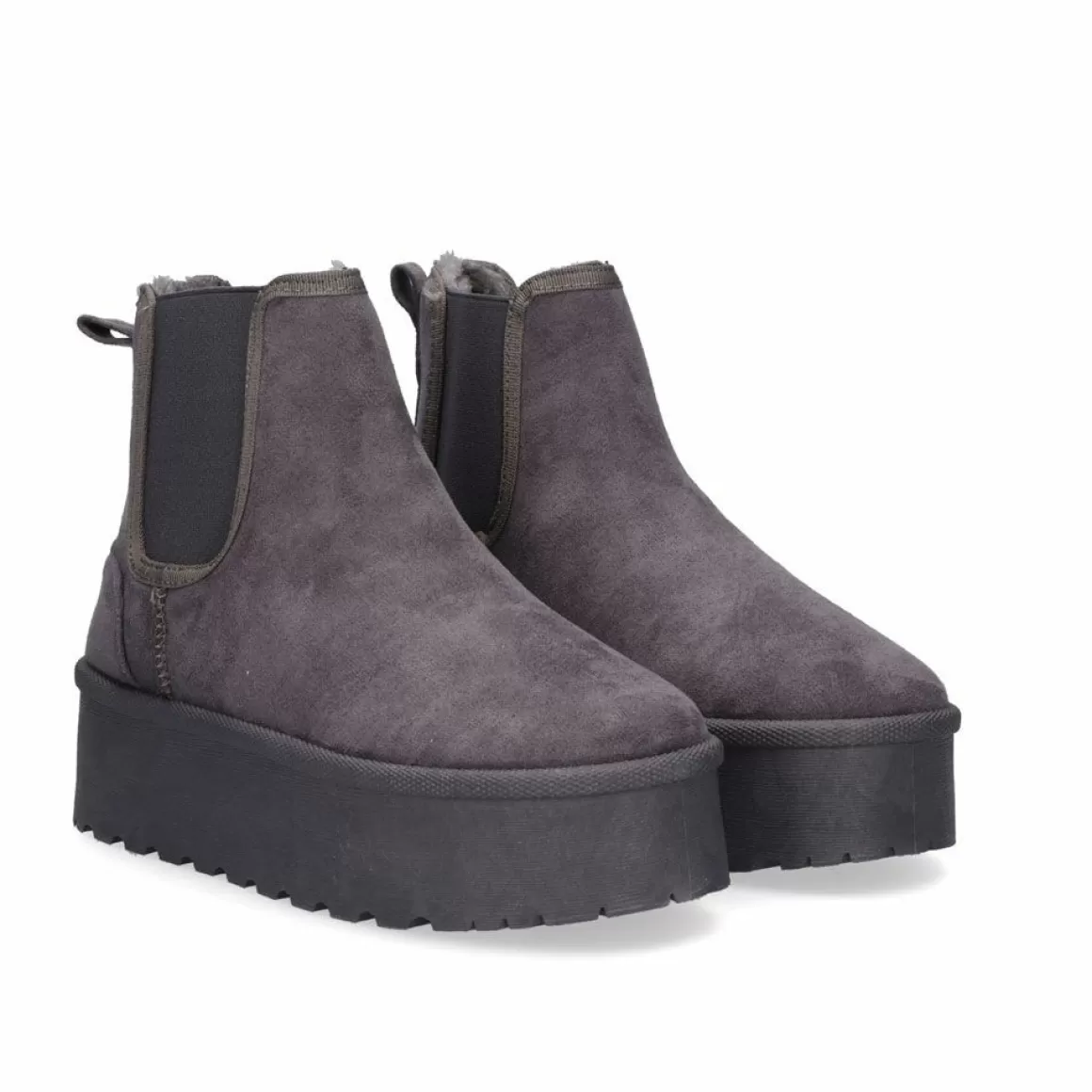 Exe Shoes Botins>Botins Plataforma Exe Hd5066 Cinza