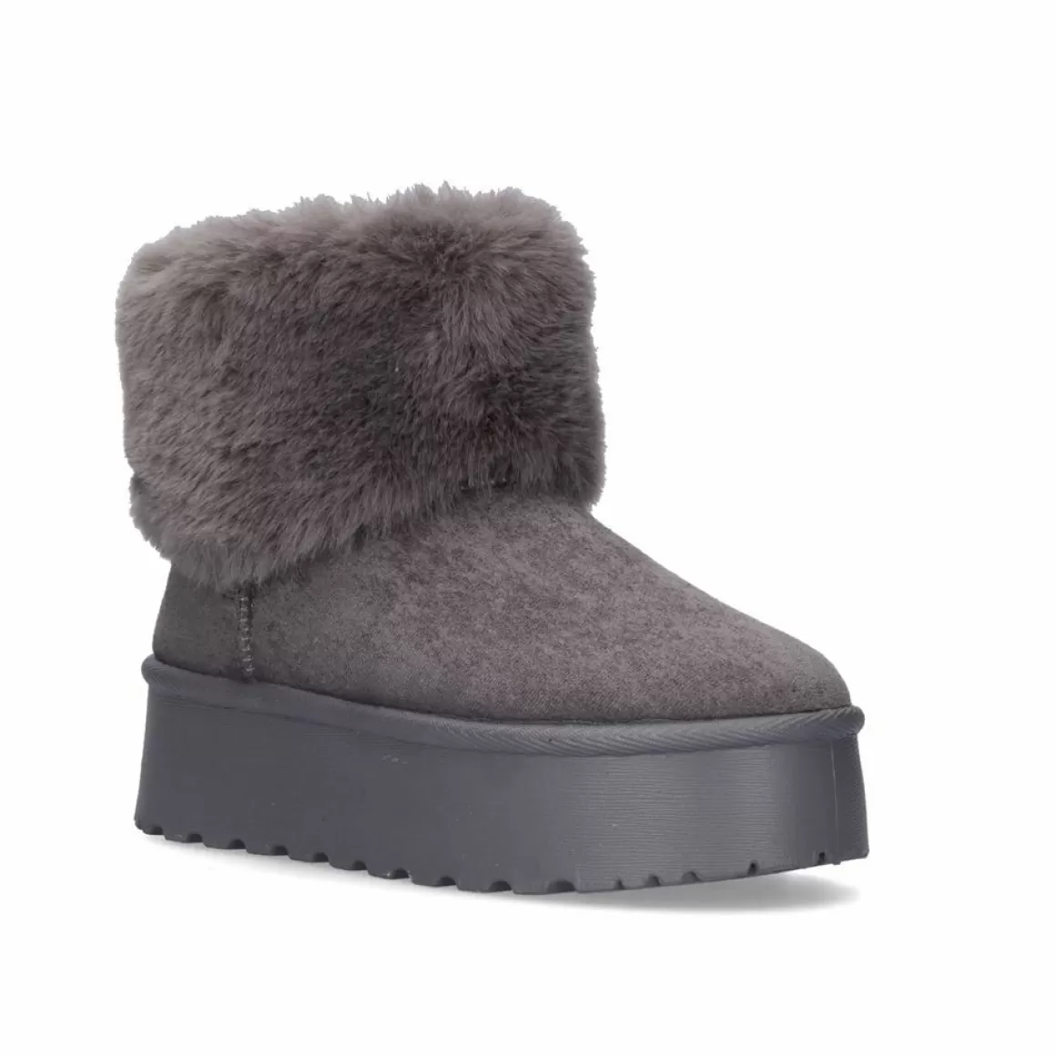 Exe Shoes Botins>Botins Plataforma Exe Hd5069 Cinza