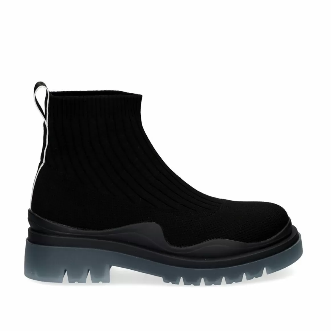 Exe Shoes Botinhas>Espolio B077-H503 Em Relevo Preto