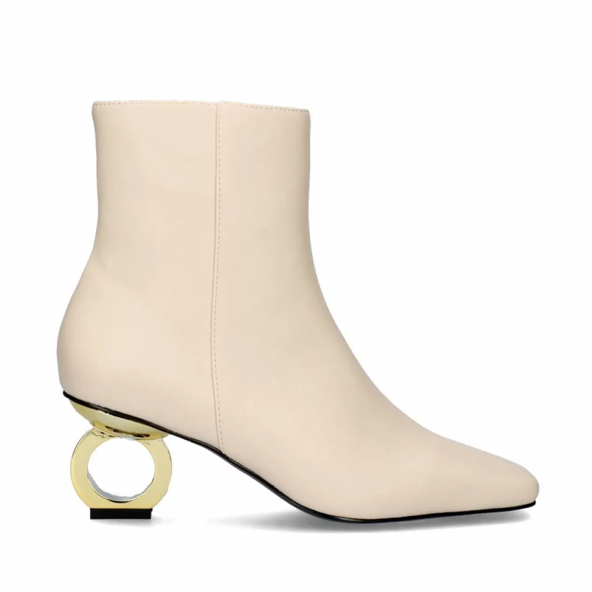 Exe Shoes Botinhas>Espolio Com Salto Circular Elena-411 Ice