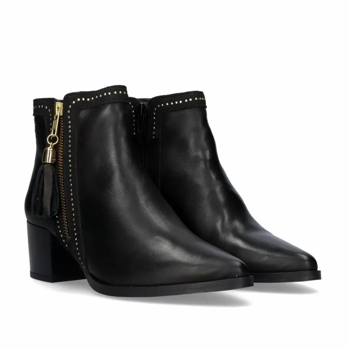 Exe Shoes Botinhas>Espolio Com Salto Preto 380K