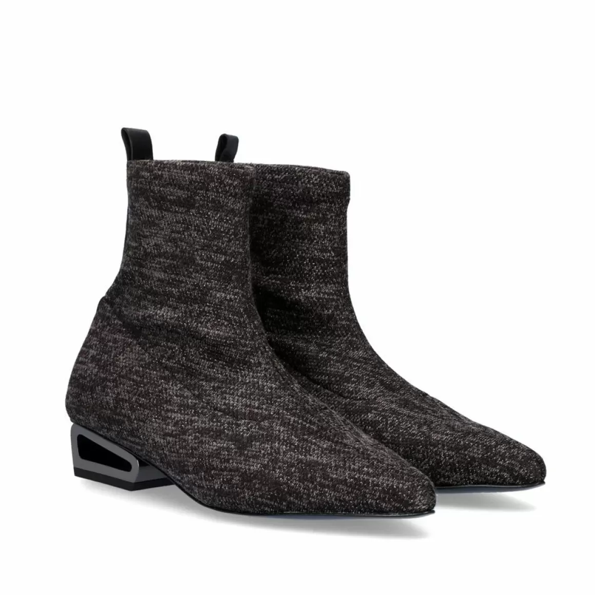 Exe Shoes Botinhas>Espolio De Licra Paris-343 Preto