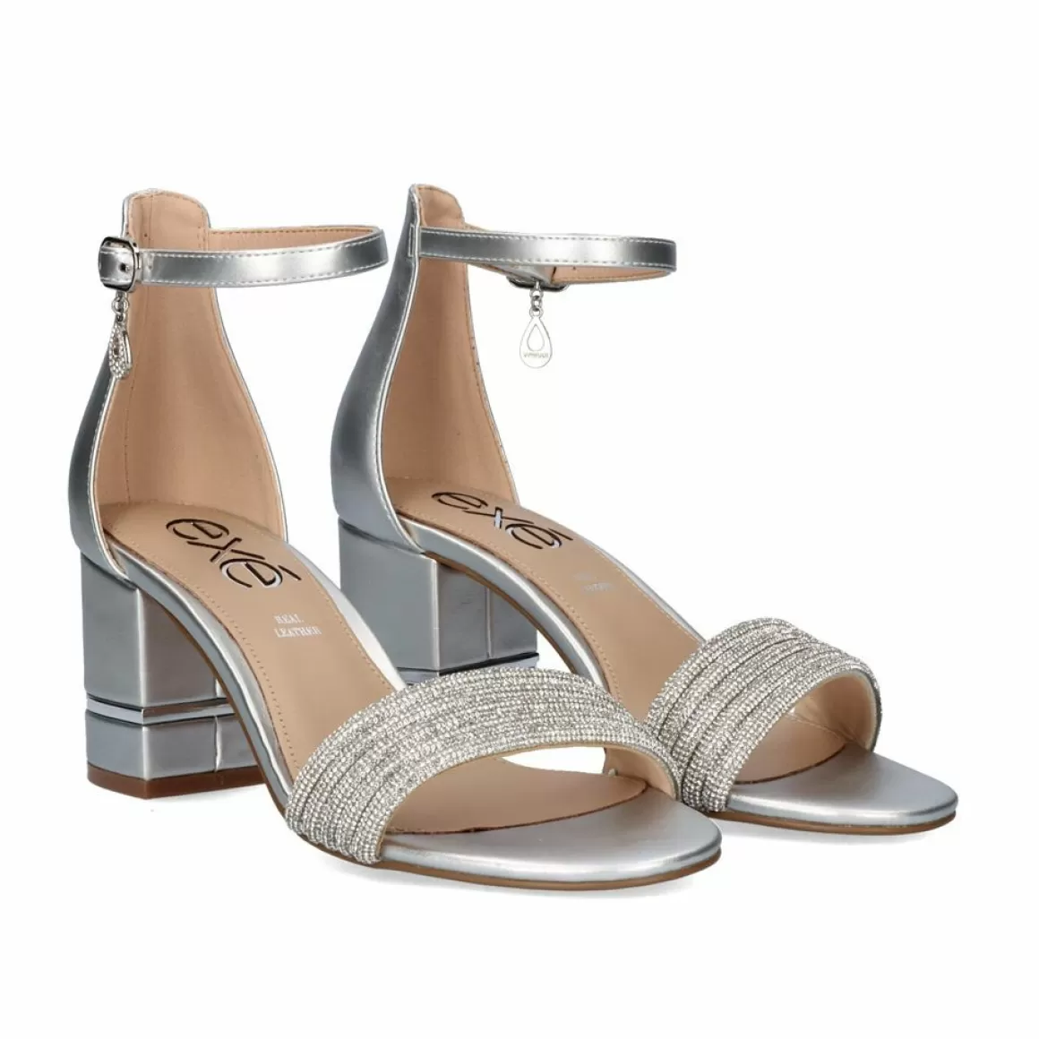 Exe Shoes Sandálias De Salto>Heel Sandal 23V Penny-296 Prata