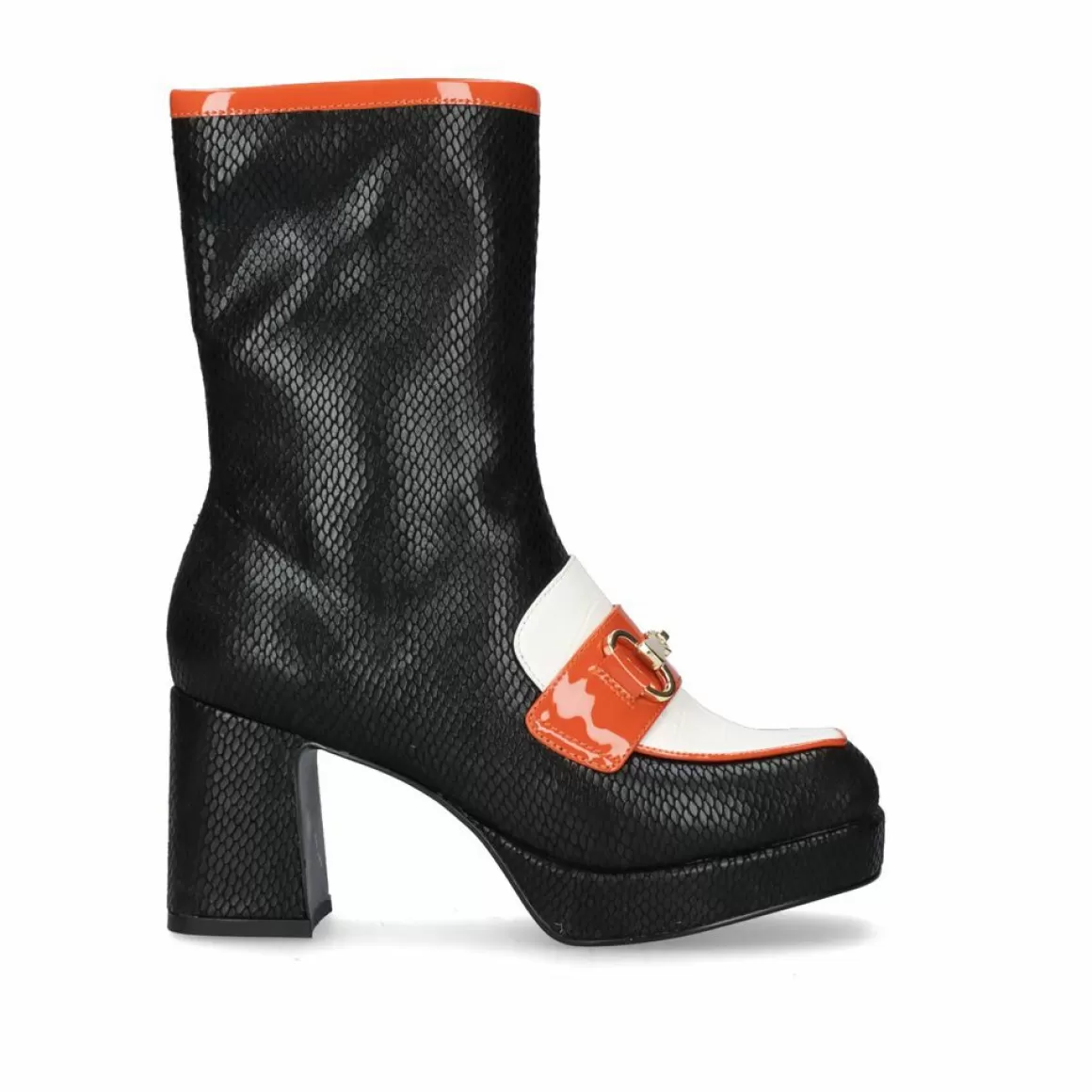 Exe Shoes Flat Shoes>Mocassim Exe Marion-890 Cobra Preta