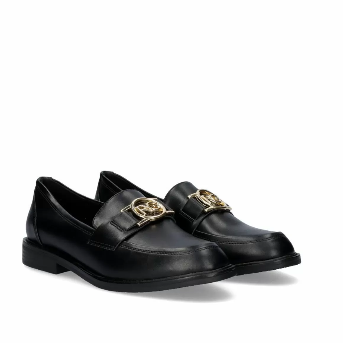 Exe Shoes Flat Shoes>Mocassim Exe Violet-440 Preto