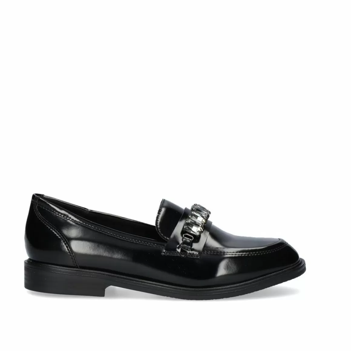 Exe Shoes Flat Shoes>Mocassim Exe Violet-471 Preto