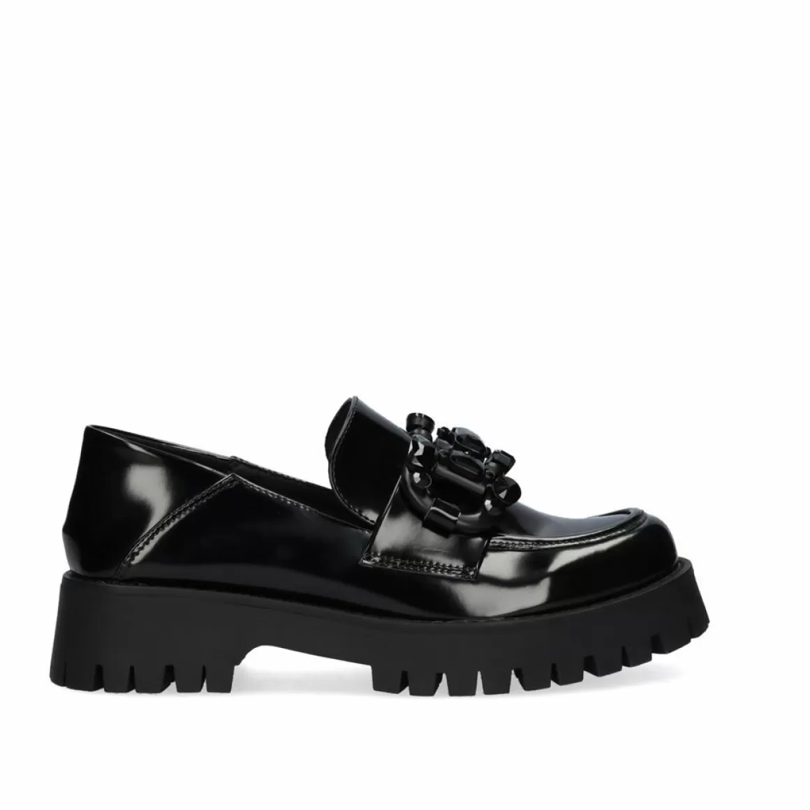 Exe Shoes Flat Shoes>Mocassim Ninetta-422 Preto