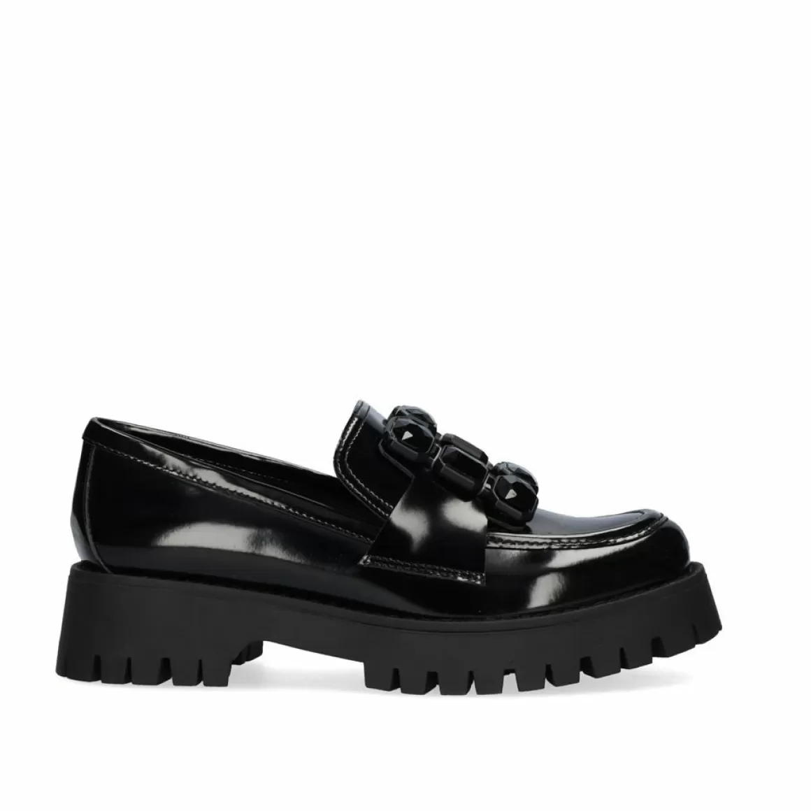 Exe Shoes Flat Shoes>Mocassim Ninetta-670 Preto