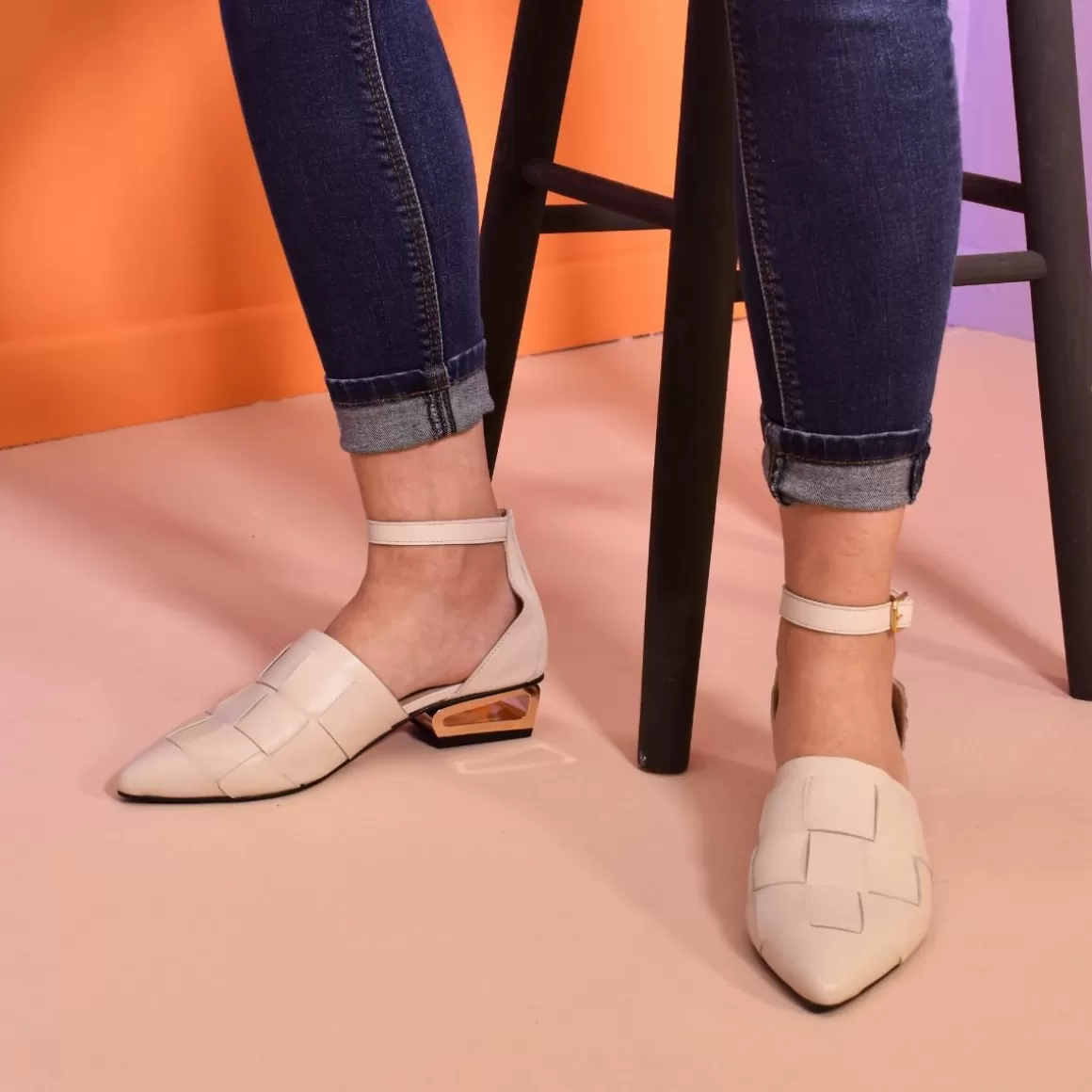 Exe Shoes Calçados Baixos>Moccasin Paris-100 Offblanco