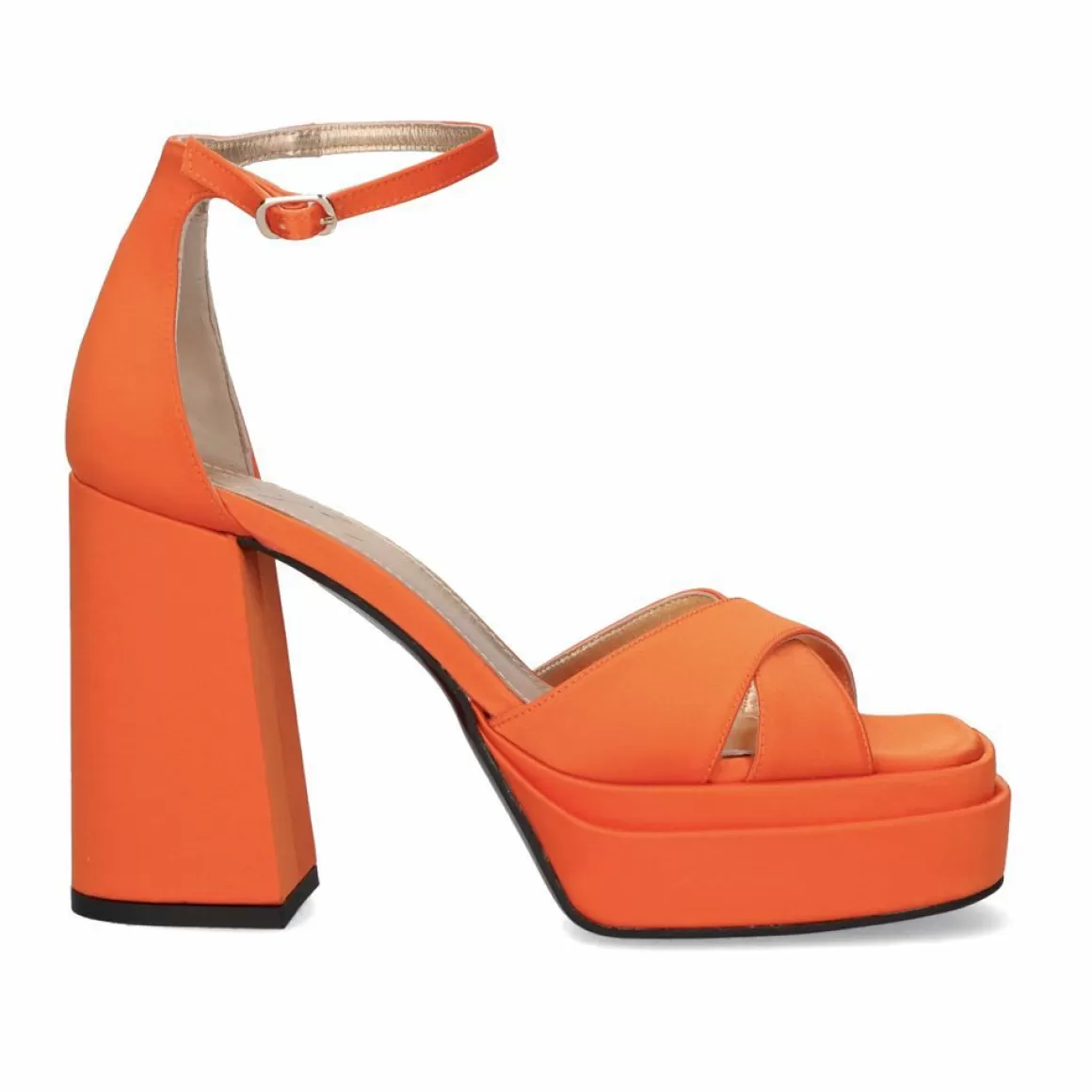 Exe Shoes Sandálias De Salto>Sandalia De Salto 600 Baci Laranja
