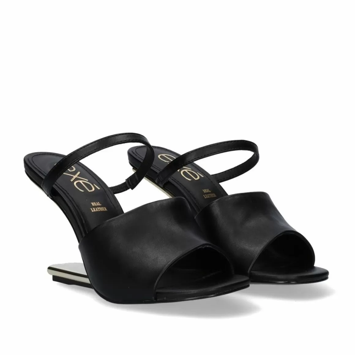 Exe Shoes Sandálias De Salto>Sandalia De Salto Alto Maggie-865 Strass Preta