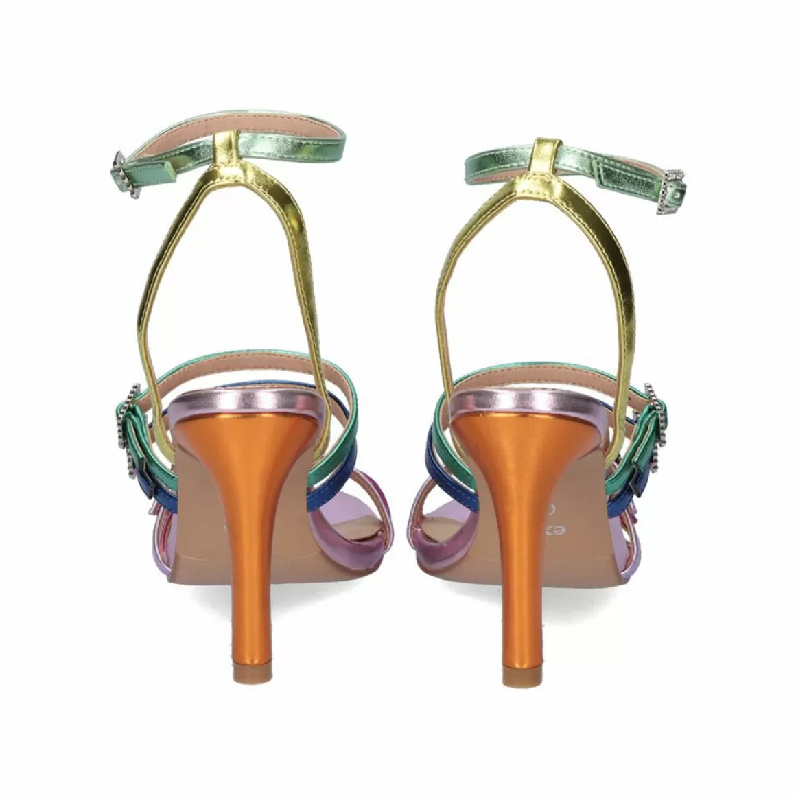 Exe Shoes Sandálias De Salto>Sandalia De Salto Alto Rebeca-313 Multicolor