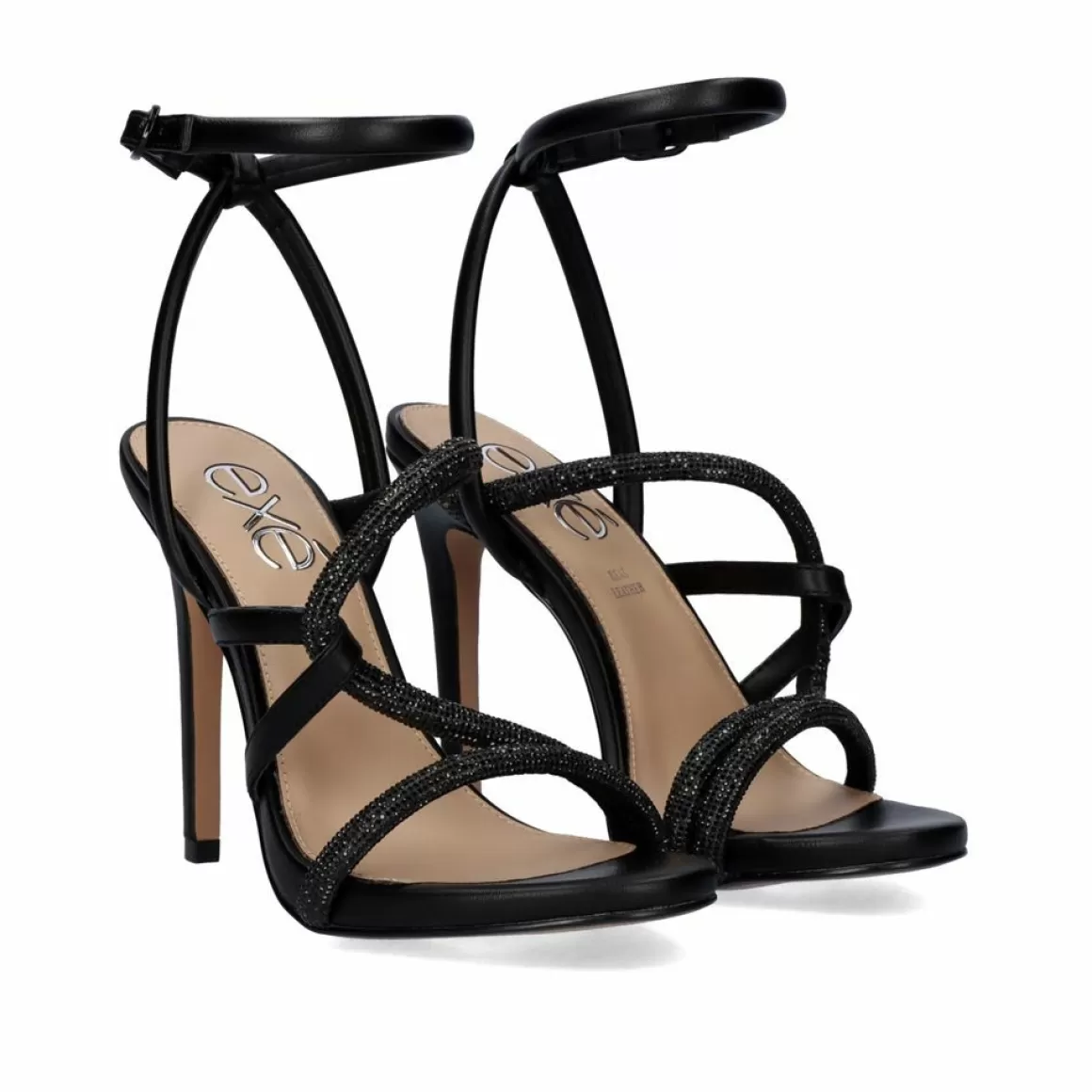 Exe Shoes Sandálias De Salto>Sandalia De Salto Alto Silvia-603 Preto