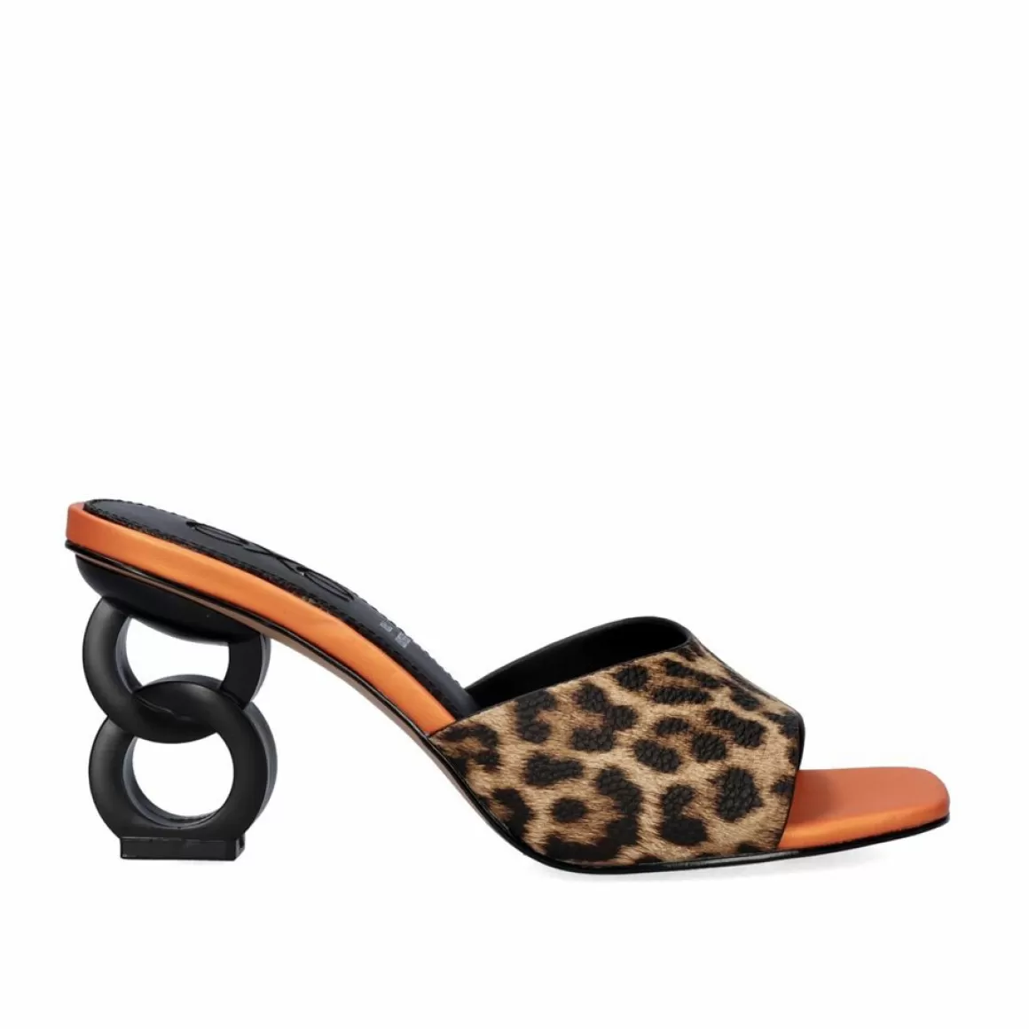 Exe Shoes Sandálias De Salto>Sandalia De Salto Baixo Lilian-160 Leopardo