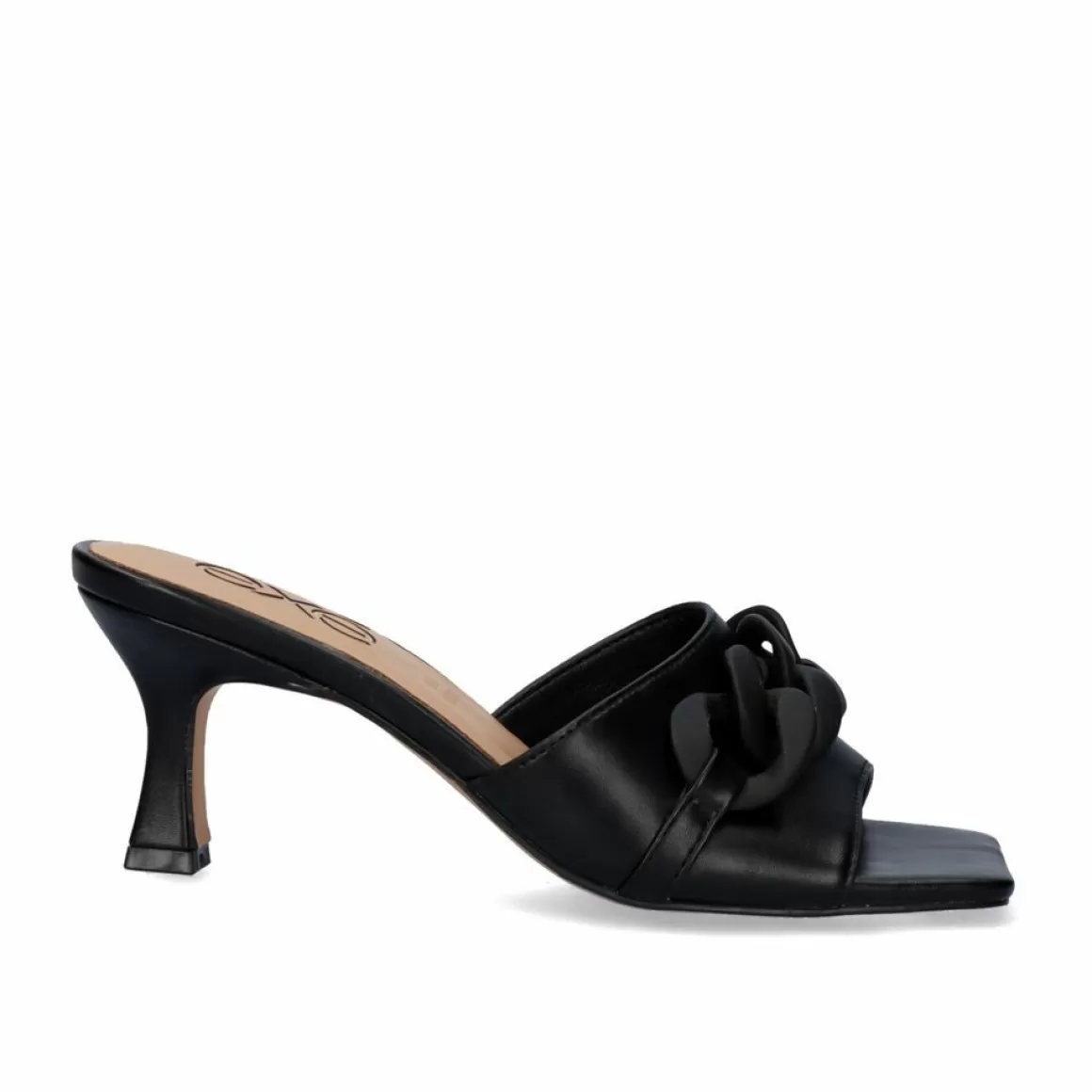 Exe Shoes Sandálias De Salto>Sandalia De Salto Baixo Opra-312 Preto