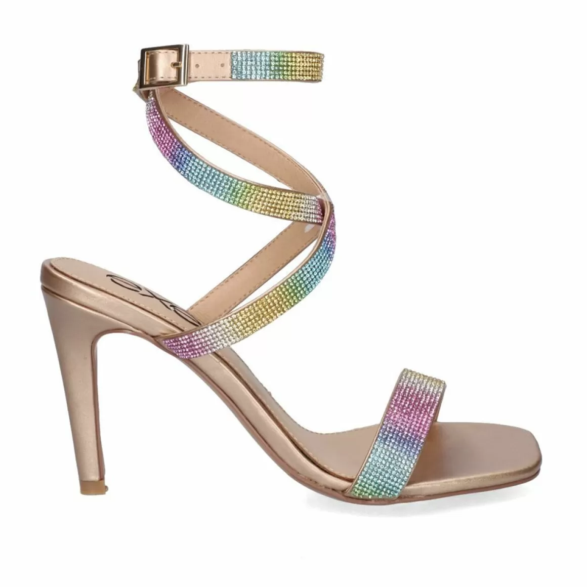 Exe Shoes Sandálias De Salto>Sandalia De Salto Exe Victoria-561 Multicolor