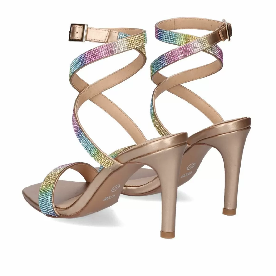 Exe Shoes Sandálias De Salto>Sandalia De Salto Exe Victoria-561 Multicolor