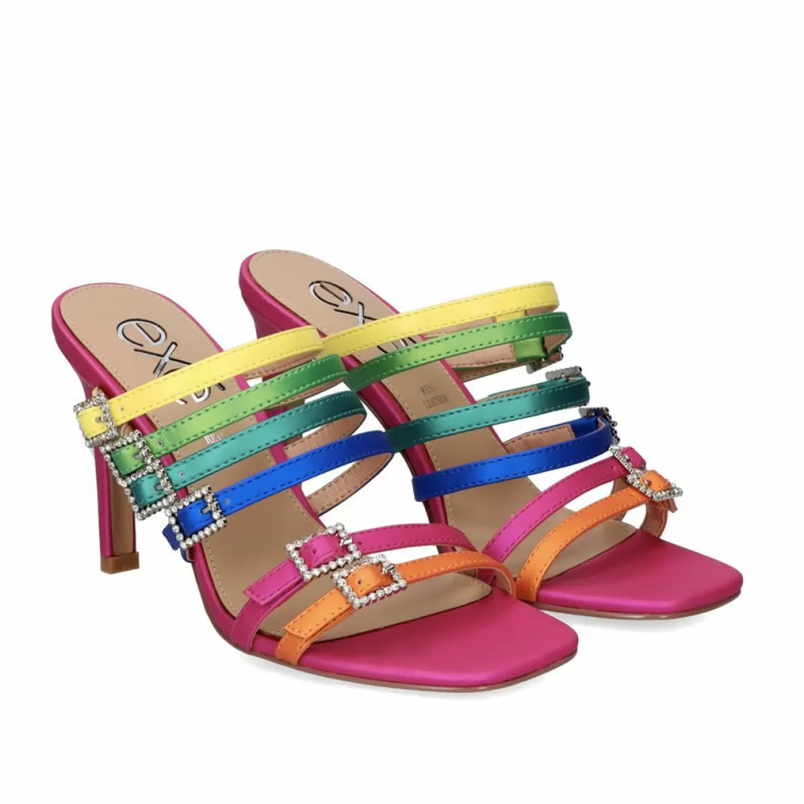 Exe Shoes Sandálias De Salto>Sandalia De Salto Exe Victoria -343 Multicolor