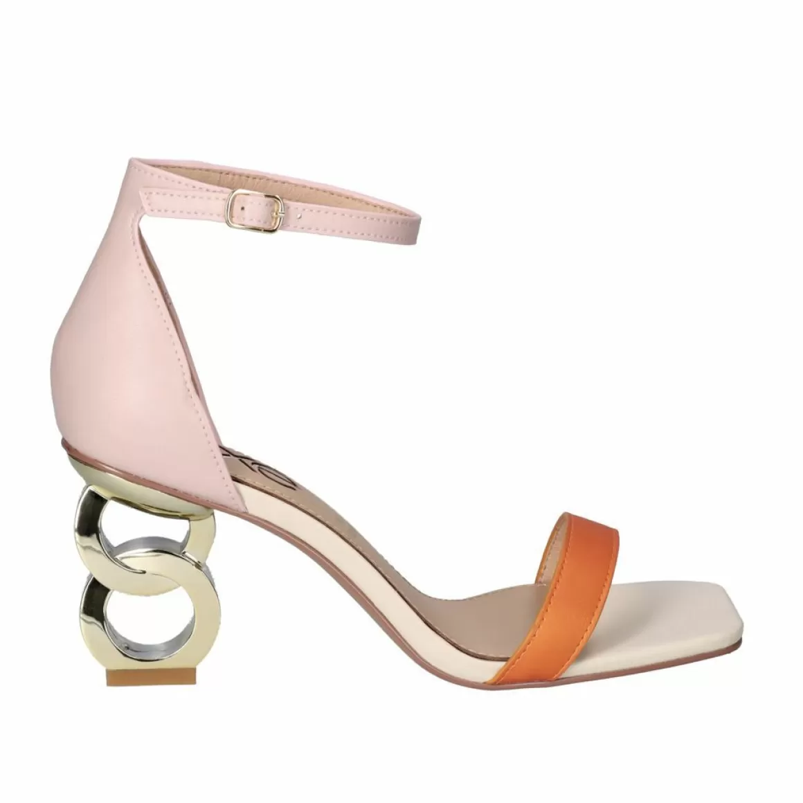 Exe Shoes Sandálias De Salto>Sandalia De Salto Novo Lilian-055 Nude