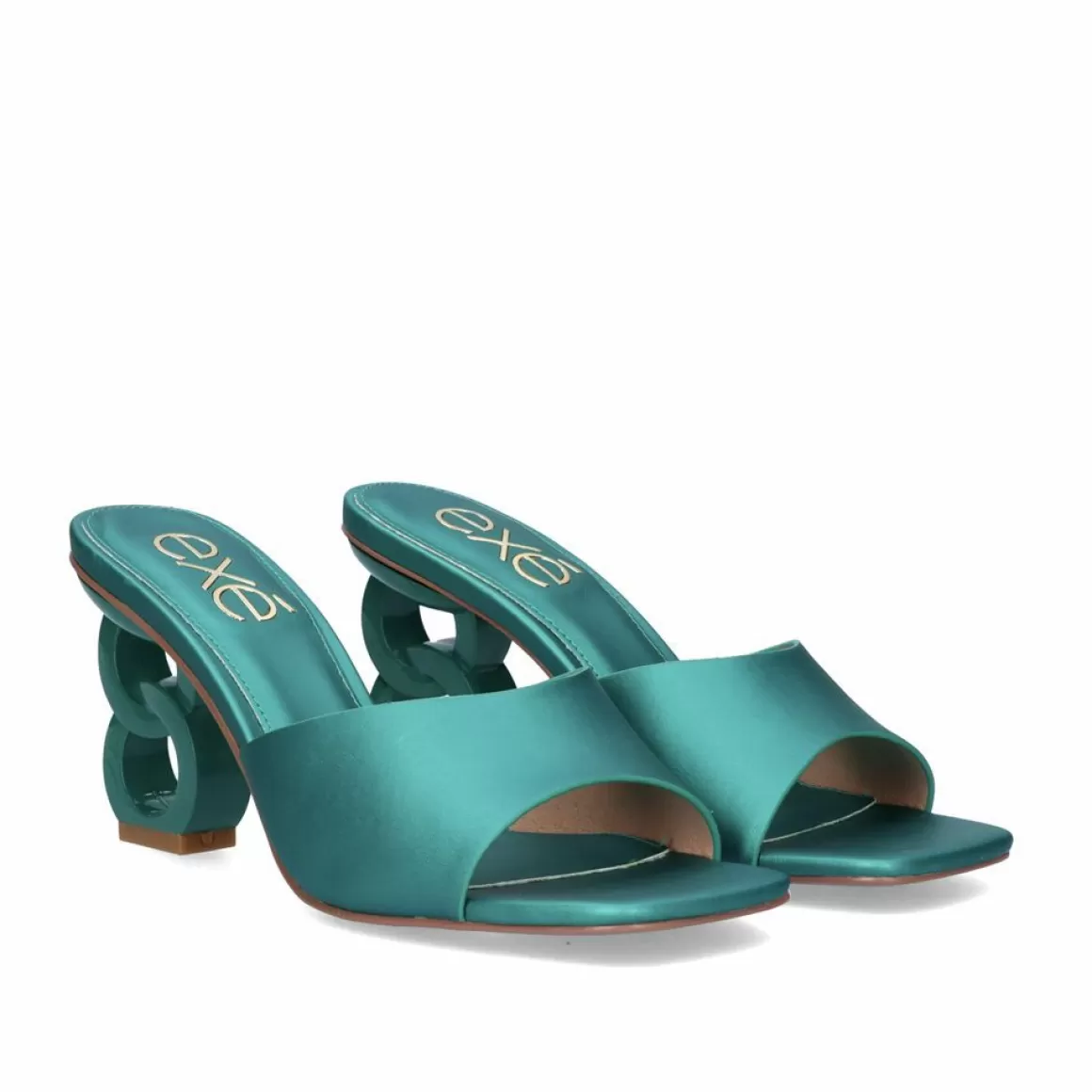 Exe Shoes Sandálias De Salto>Sandalia De Salto Novo Lilian-160 Verde