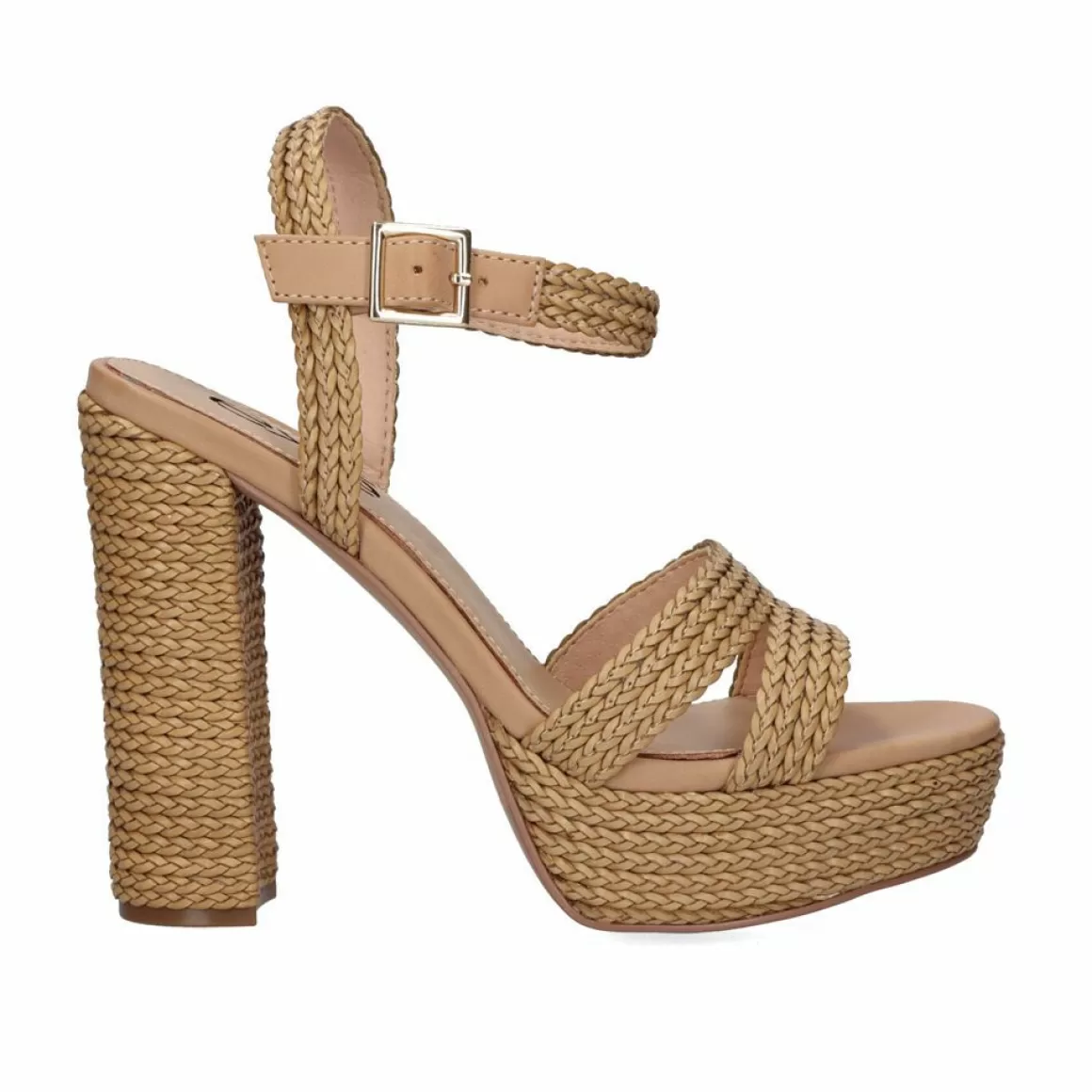 Exe Shoes Sandálias De Salto>Sandalia De Salto Novo Ophelia-331 Camel
