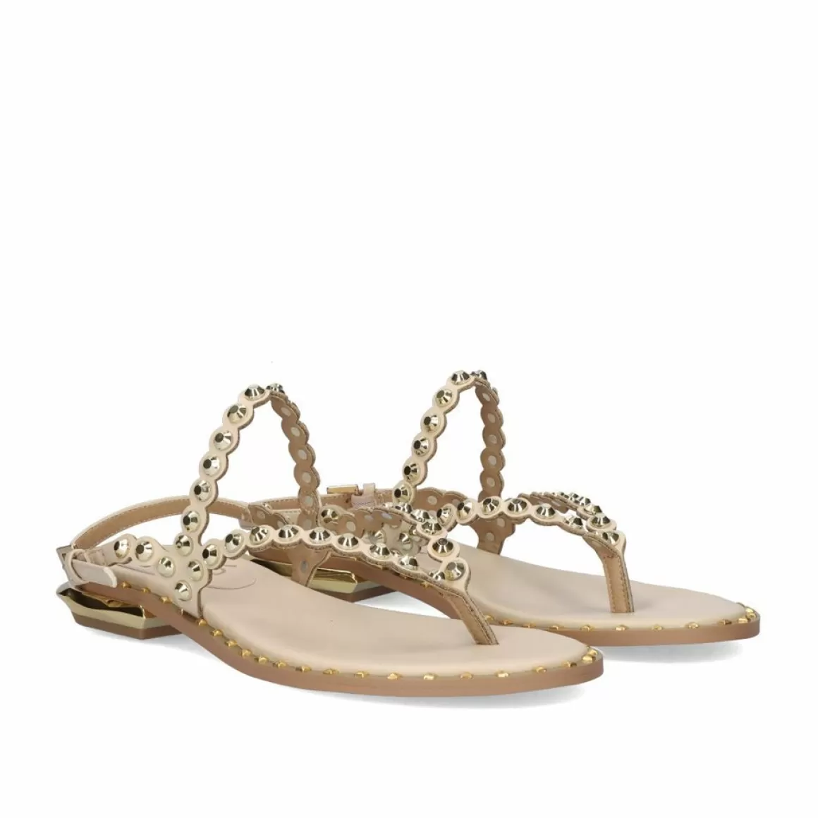 Exe Shoes Sandálias Planas>Sandalia Plana 23V Vf2056-3 Nude