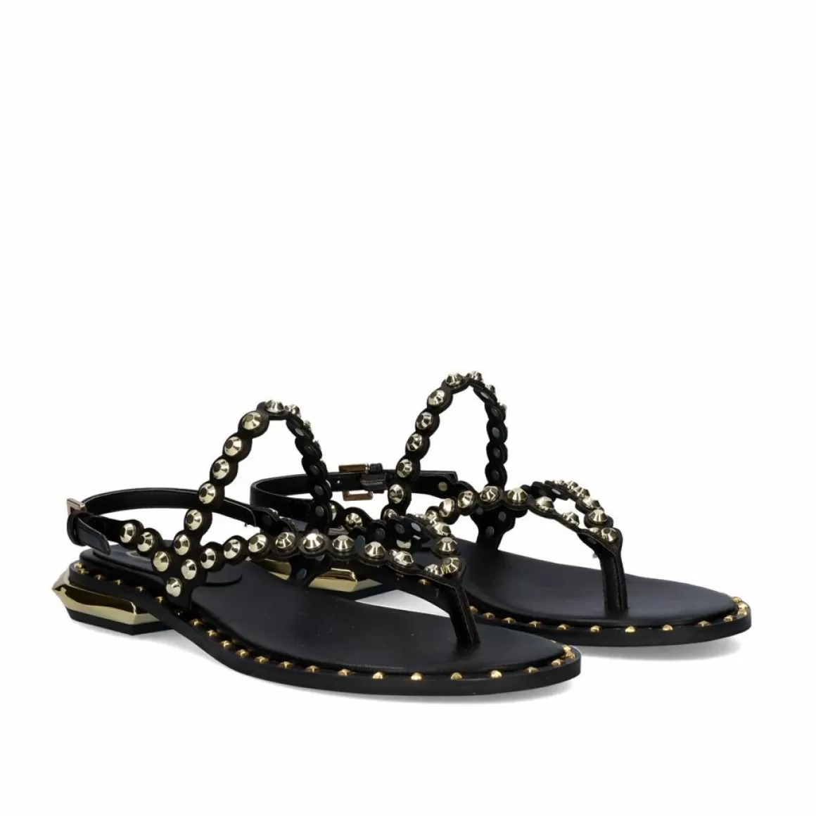 Exe Shoes Sandálias Planas>Sandalia Plana 23V Vf2056-3 Preto