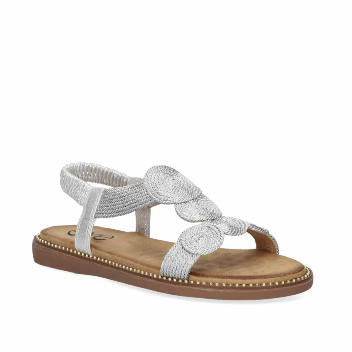 Exe Shoes Sandálias Planas>Sandalia Plana 23V Zf1982-E2 Prata