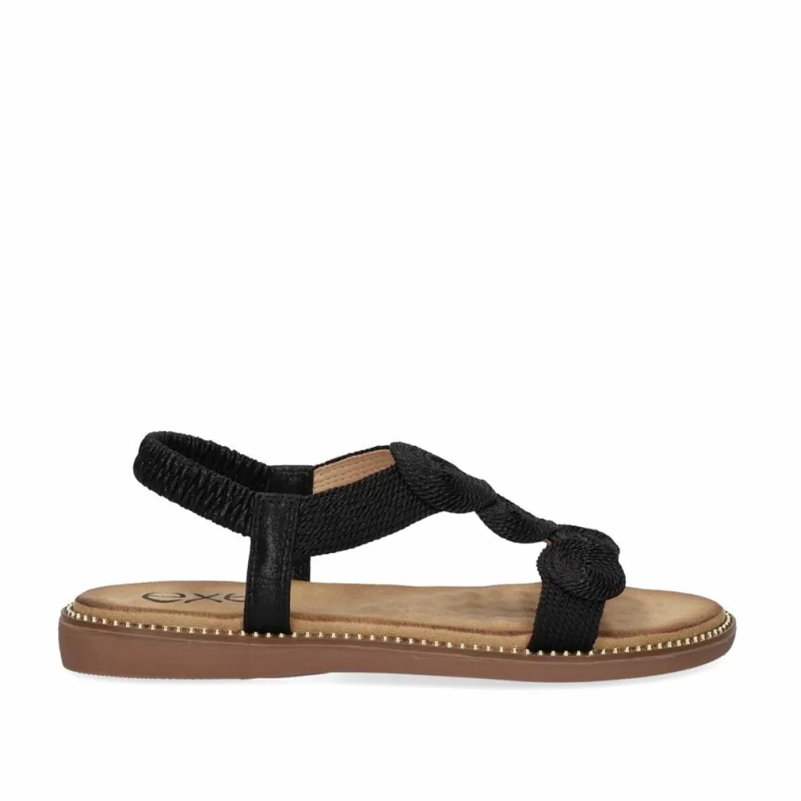 Exe Shoes Sandálias Planas>Sandalia Plana 23V Zf1982-E2 Preto